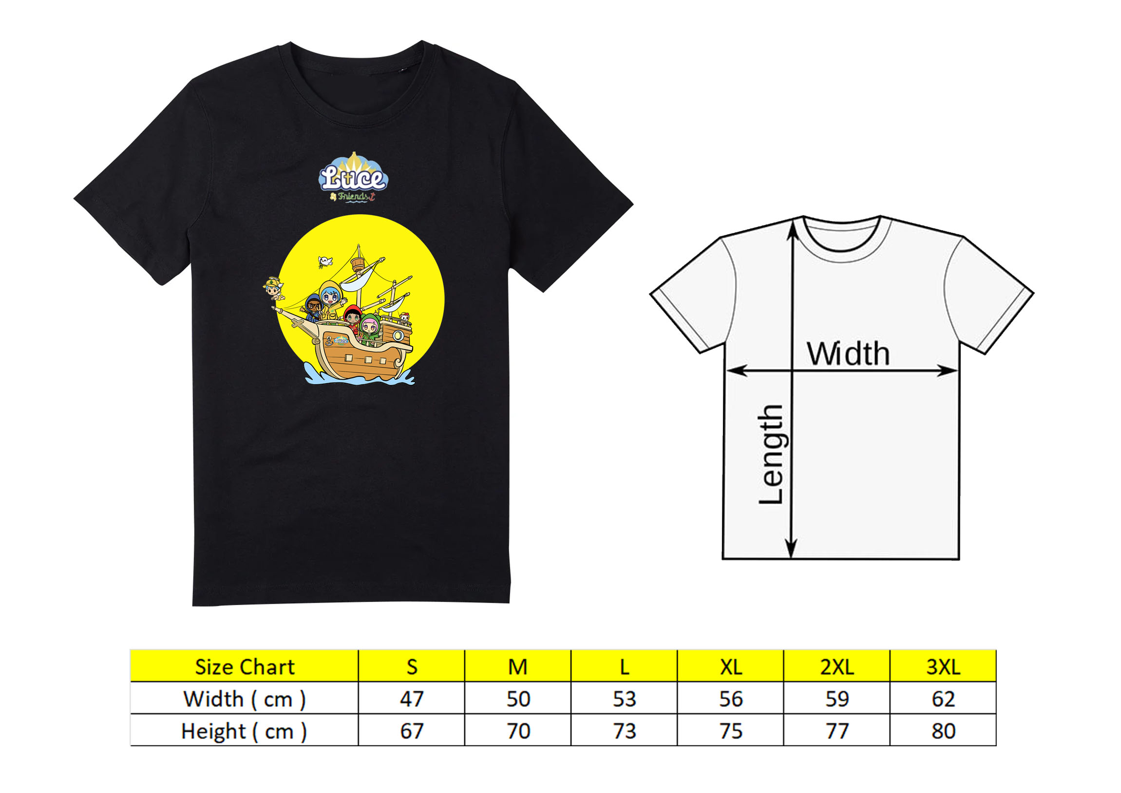 Kaos Luce: Kapal